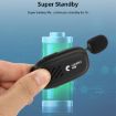 Yanmai K2 Portable Mini Wireless Bluetooth Lapel Microphone - Red - 5
