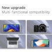 S17 Wireless 3 In 1 Lavalier MIC For Phone SLR Camera - Full Black - 3