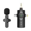 3 in 1 Noise Reduction Lavalier Wireless Microphone - AP031-1 - 1