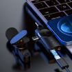 One by Two 3 in 1 Lavalier Wireless Microphone for iPhone/Android - 2