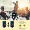 One by Two 3 in 1 Lavalier Wireless Microphone for iPhone/Android - 8