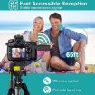 Wireless Lavalier Microphone for Phone/Camera/Laptop - 3.5mm Receiver - 4