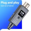 MTU-002 Wireless Microphone System UHF DSP Transmitter & Receiver Mic/Line - 3