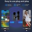 Wireless Lavalier Microphones for iPhone/Android - 2 in 1 - 7