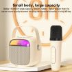 WK D43 Mini Karaoke Bluetooth Speaker - Black - 4