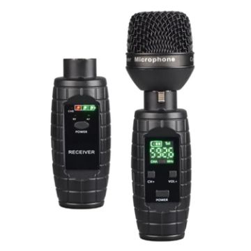 XTUGA U-95 Wireless XLR Transmitter and Receiver - UHF Guitar Transmitter - 1