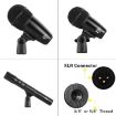 XTUGA MI7-G 7-Piece Drum Mic Kit - Wired Dynamic Microphone Set - 4