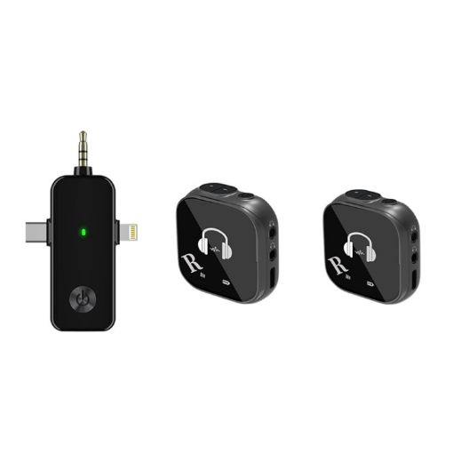 5.8G Wireless In-ear Monitor System - Dual-Earphone Monitoring - 1