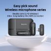 YESIDO KR17 Wireless Lavalier Microphone - Type-C Receiver - 2