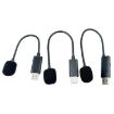 4.0x205mm USB Computer Microphone for Live Video Conference - 5