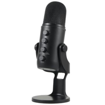 SM-20 USB Noise Reduction Condenser Desktop Microphone - 1
