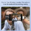 SX88 Wireless Lavalier Microphone Set - Rose Gold - 5