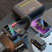 J28 1 TX + 2 RX Lavalier Smart Noise Reduction Wireless Microphone - 3