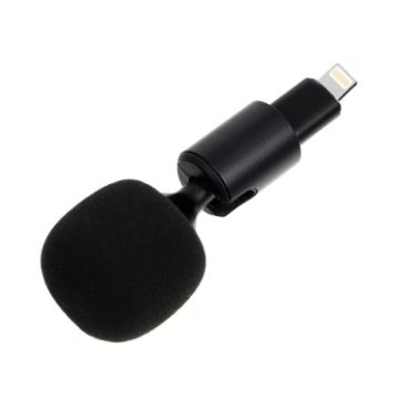 Mobile Phone Live Broadcast Microphone, 8Pin Straight Head - 1