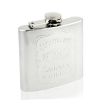 7oz Stainless Steel Liquor & Whiskey Hip Flask - Silver - 1