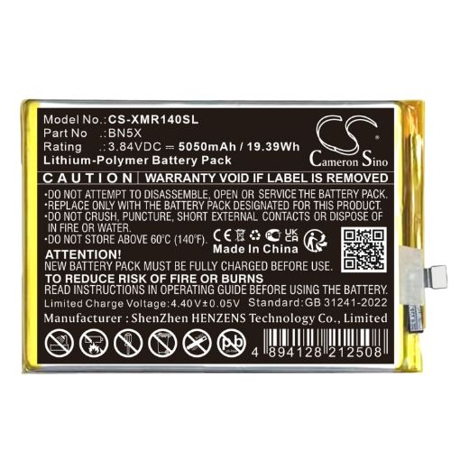 Xiaomi Redmi 14C A3 Pro 4G Battery (p/n BN5X) - 1