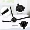 Dreame L20/X20 Pro Robot Vacuum Black Rubber Brush Cover Accessory - 6