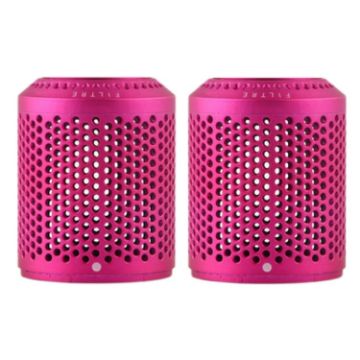 Dust Filter for Dyson HD01/HD03/HD08 Hair Dryer, Rose Red, 2 PCS - 1