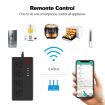 Smart Power Strip: WiFi 10A 2500W, 4 Outlets + 4 USB, US Plug (Black) - 4