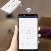 Office Power Strip with Wifi Remote & Voice Control, 1.5m AU Plug - 6