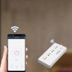 Office Power Strip with Wifi Remote & Voice Control, 1.5m AU Plug - 7