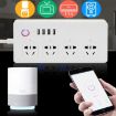 Office Power Strip with Wifi Remote & Voice Control, 1.5m AU Plug - 8
