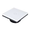 86mm 1 Gang Glass Smart Switch with RF433 Remote, AC 110V-240V (White) - 3