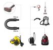 Dyson Vacuum Pet Hair Brush Set with V8 Adapter - 8