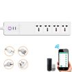 Smart WiFi Power Strip SM-SO306-M, 4 Holes 2 USB, US Plug, 16A - 2