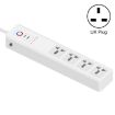 ZigBee 16A Smart Power Strip: 4 Holes + 2 USB UK Plug - 1