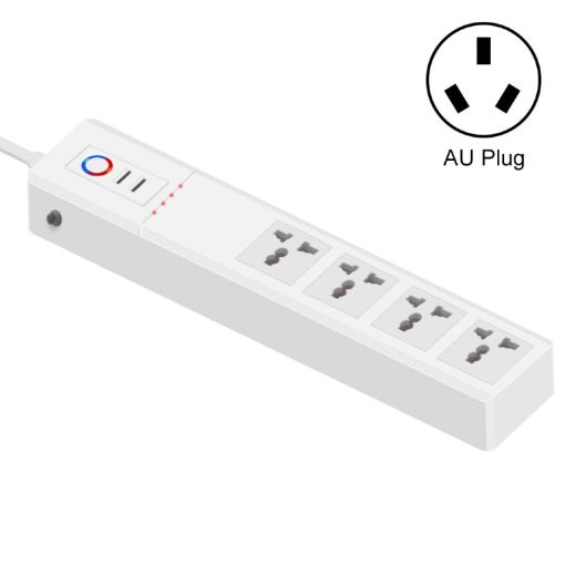 ZigBee 16A 4 Holes + 2 USB Smart Power Strip (AU Plug) - 1