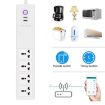 ZigBee 16A 4 Holes + 2 USB Smart Power Strip (AU Plug) - 4