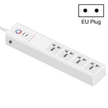 WiFi 16A SM-SO306-M Smart Power Strip with 4 Holes + 2 USB (EU Plug) - 1