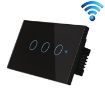 TC120 Black Wifi Smart Light Switch, Voice Control Compatible - 1