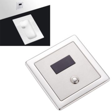 Flush Valve for Auto-induction Toilet, Recessed Wall Type, DC AC - 1