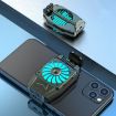 H15 Mobile Phone Radiator: Rapid Cooling Semiconductor (Black) - 1