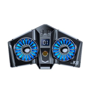 K8A Twin Turbo Magnetic Tablet Radiator (Gun Color) - 1