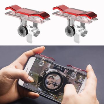 E9 Electroplating Mobile Trigger Controller for Shooting Games - 1