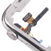 Apple Watch 7/8/9 45mm LTE Steel Frame Bezel & Flex Cable (Silver) - 6