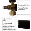 High Pressure Car Wash Water Foam Gun with Gray Handle - 7
