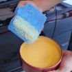 Microfiber Car Washing Polishing Sponge Towel 3cm Thick (12x8x4cm) - 3