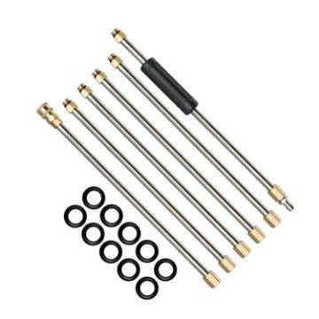 High Pressure Washer Extension - 6 PCS Power Washer Gun Set - 1