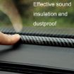 Universal N856 Carbon Fiber Rubber Strip: Leakproof & Soundproof Seal - 5