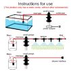 DC12V 100W Double Thread Reverse Pump for Car Wash/Irrigation - 5