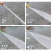 High Pressure Car Wash Gun Jet Nozzle, 40 Washer Accessory - 7