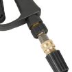 Quick Connect Pressure Washer Hose Accessories, 14-3/8 M + 15-3/8 F - 3