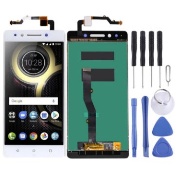 Lenovo K8 Note XT1902-3 OEM White LCD Screen & Digitizer Assembly - 1