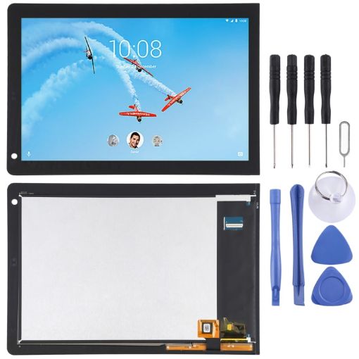 Lenovo SD-X701B 10 Pin LCD Screen with Digitizer Assembly (Black) - 1