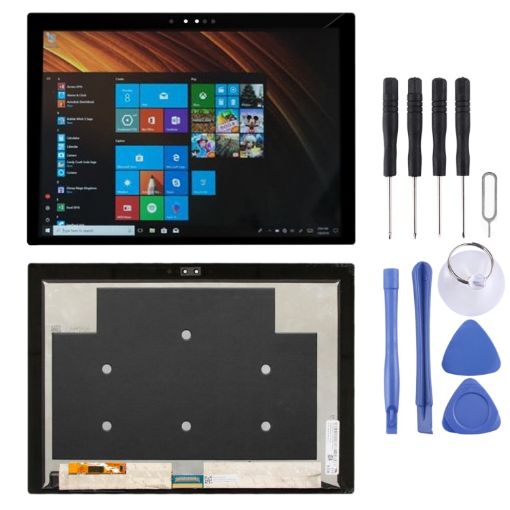 Lenovo Miix 630 Original Black LCD Screen & Digitizer Assembly - 1