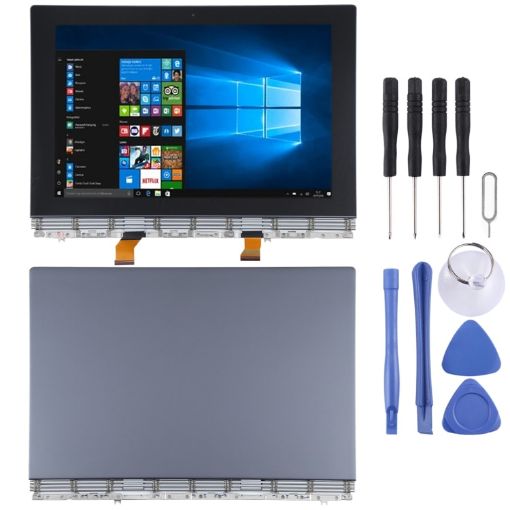 Lenovo YOGA Book YB1-X91 LCD Screen Digitizer Assembly (Grey) - 1